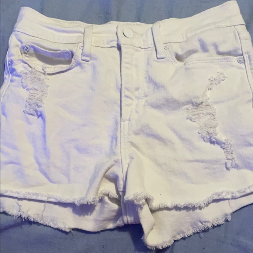 white shorts